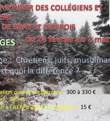 camp d'hiver 2024 2024