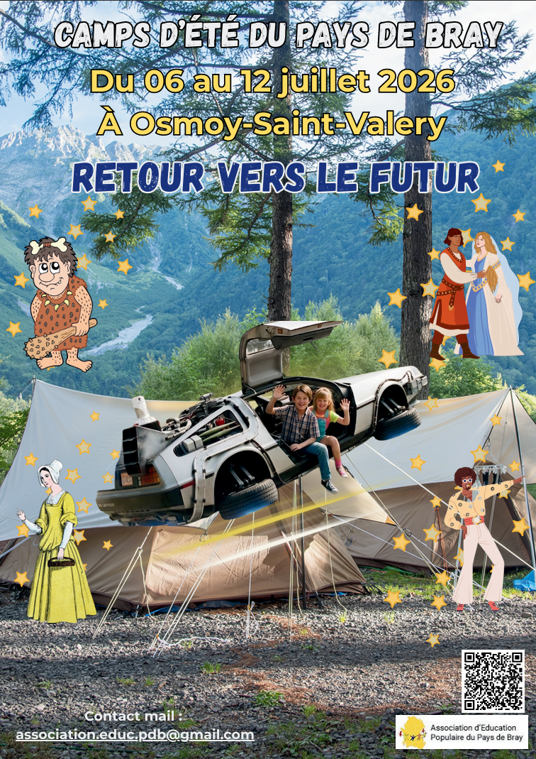 Affiche Camp d'&eacute;t&eacute; 2026